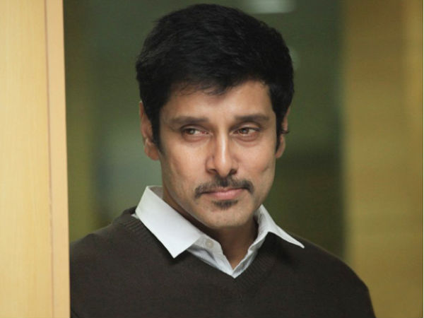 Vikram With His Wife Shylaga