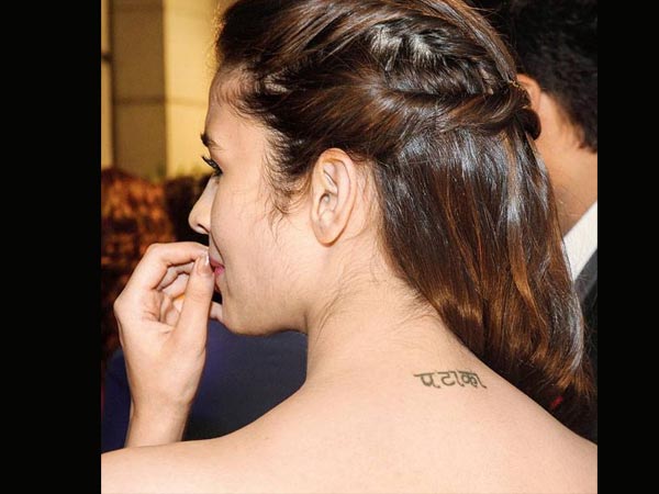 Anushka Sharma shows her sexy tattoo