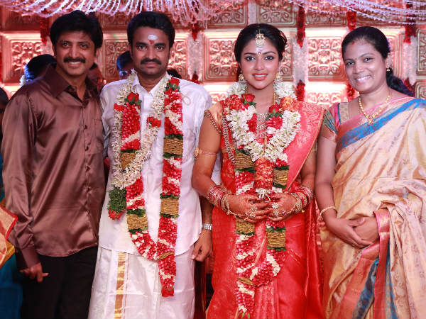 Jayam Raja At Amala Paul-Vijay's Wedding