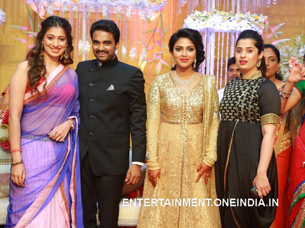 Lakshmi Rai At Amala Paul-Vijay's Wedding Reception