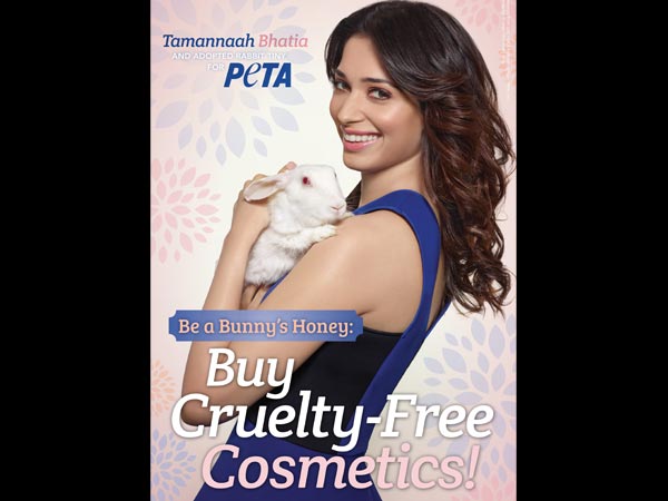 Tamanna Bhatia In PETA Ad