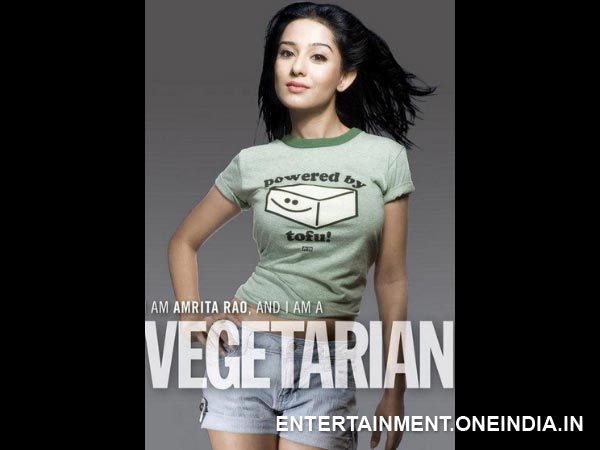 Amrita Rao In PETA Ad