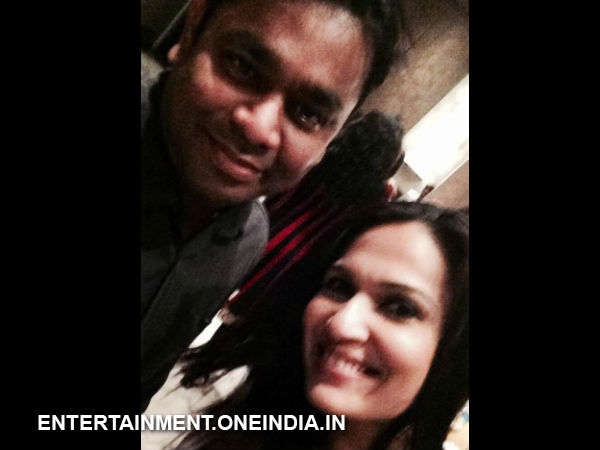 AR Rahman With Soundarya Ashwin