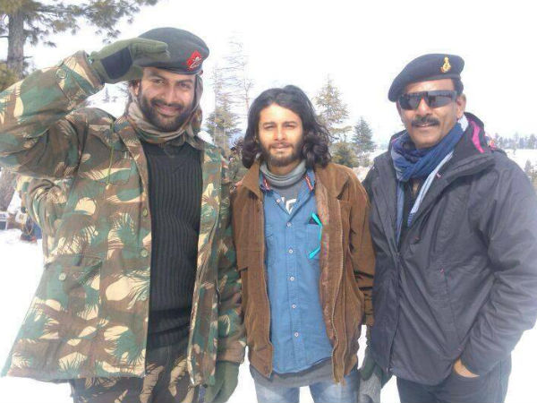 Prithviraj With The Director Of Picket 43