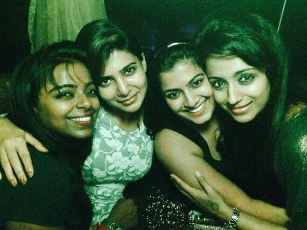 Samantha, Varu & Trisha Party