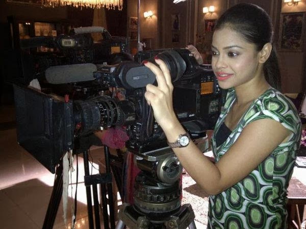 Sumona Behind Camera