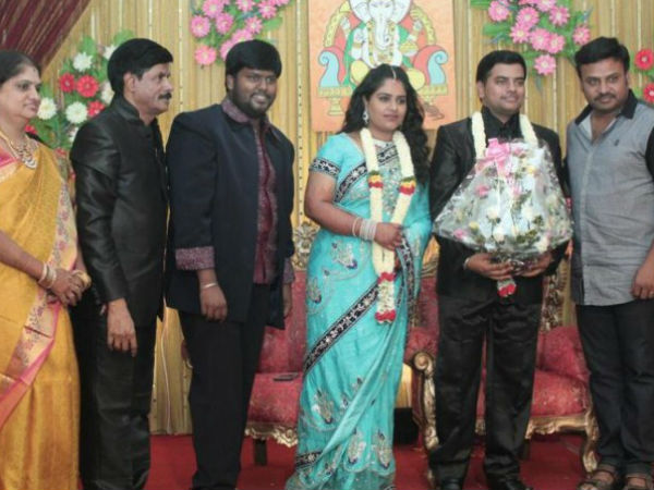 Prabhu Solomon At Swaminathan's Son's Wedding Reception