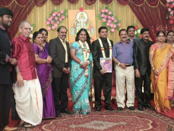 Sivakumar At Swaminathan's Son's Wedding Reception