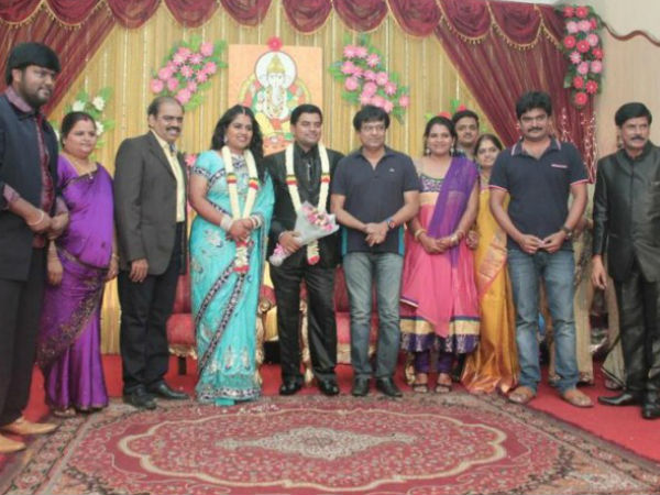 Vivek At Swaminathan's Son's Wedding Reception