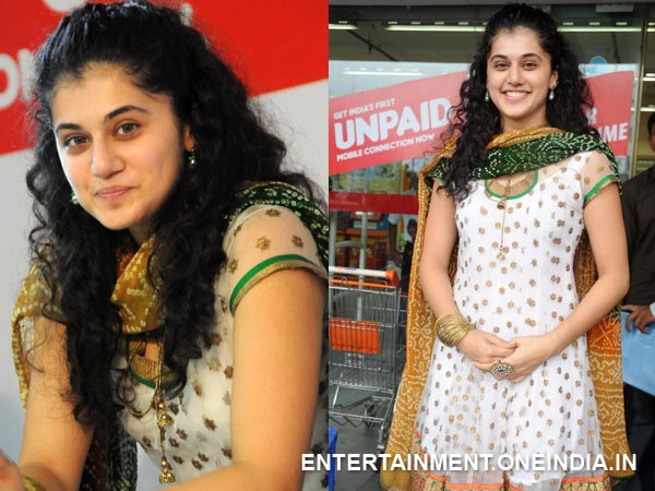 Taapsee Without Makeup