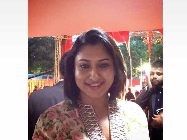 Malavika At Vijay Awards Venue