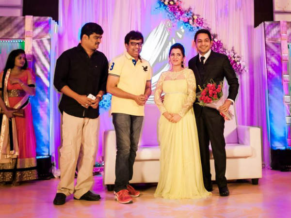 Vivek At Divyadarshini's Wedding Reception