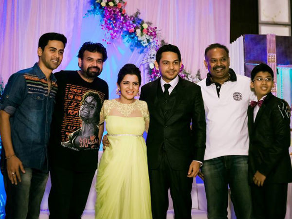 Venkat Prabhu At Divyadarshini's Wedding Reception