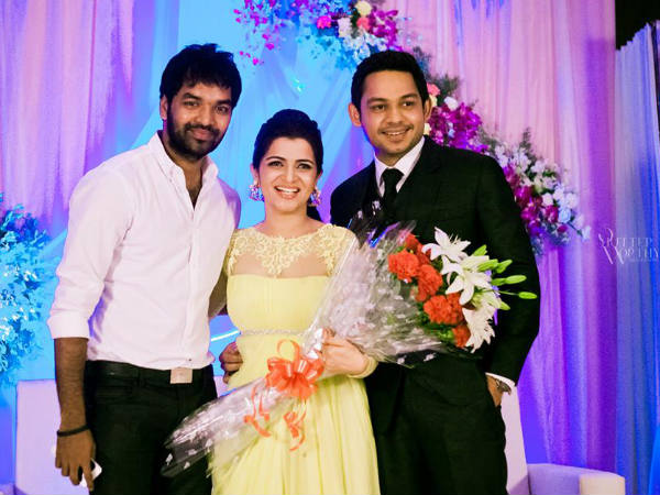 Jai At Divyadarshini's Wedding Reception