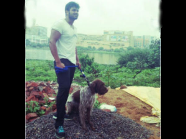 Manchu Manoj's Pet Dog