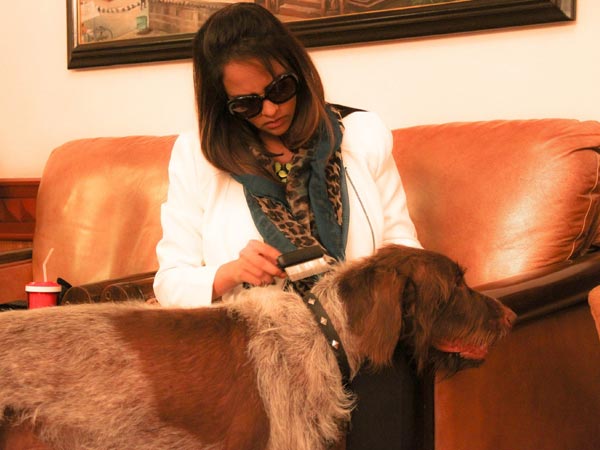 Lakshmi Manchu's Pet Dog