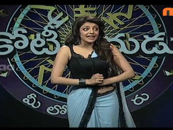Kajal Mimicks Nagarjuna On MEK