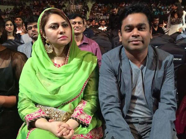 AR Rahman With His Wife