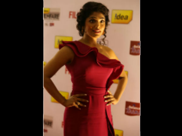 Rima Kallingal On Red Carpet At 61st South Filmfare Awards