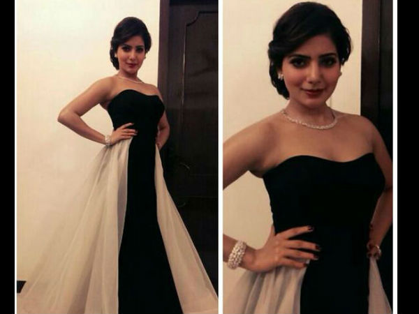 Samantha On Red Carpet At 61st South Filmfare Awards