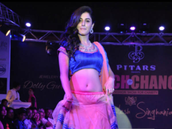 Isha Talwar At Teach For Change Fashion Show