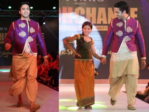 Navdeep At Teach For Change Fashion Show