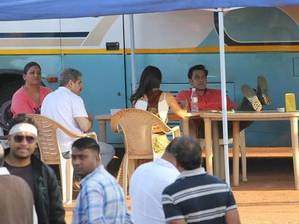 Salman And Jacqueline's Lunch