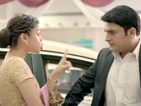 Sumona Chakravarti And Kapil Sharma In New Honda Ad