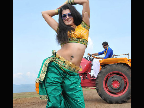 Taapsee In Green Saree