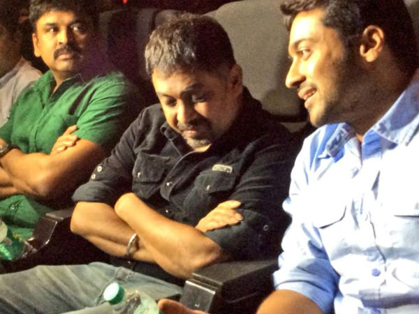 Surya With Lingusamy