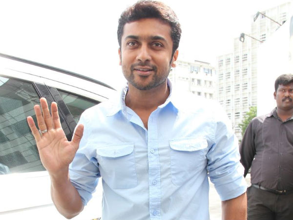 Surya Arriving To The Venue
