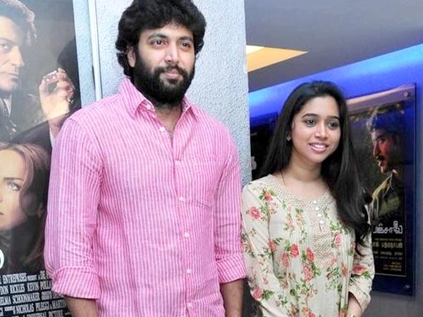 Jayam Ravi-Aarthi At Urumi Special Screening
