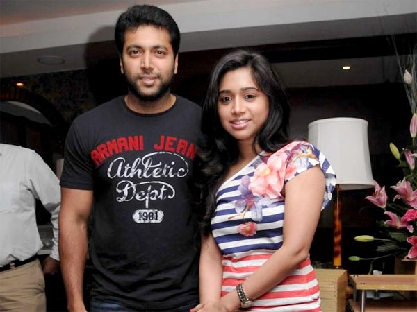 Jayam Ravi-Aarthi At Abbas' Birthday