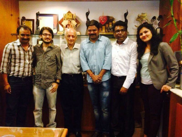 Bhatts With Maaya Team