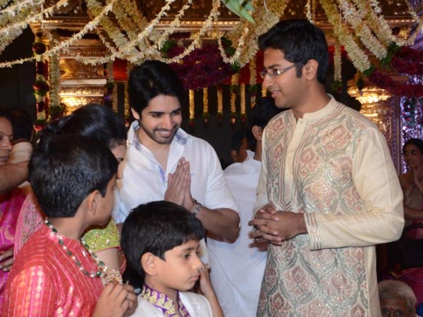 Sushanth At Nandamuri Mohan Krishna's Daughter Wedding