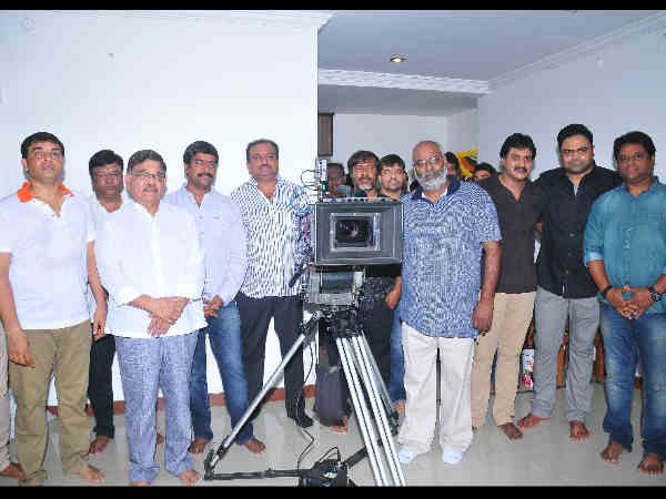 Keeravani, Aravind At Sunil's New Film Launch