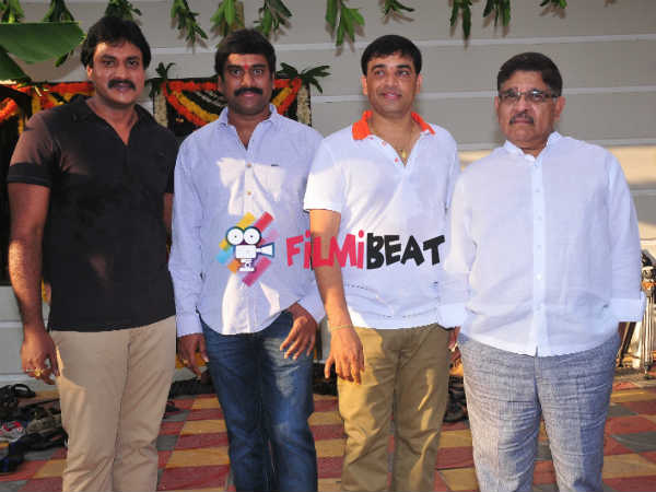 Allu Aravind With Film Unit Members