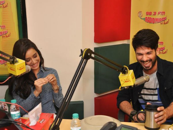 Shraddha Blushing