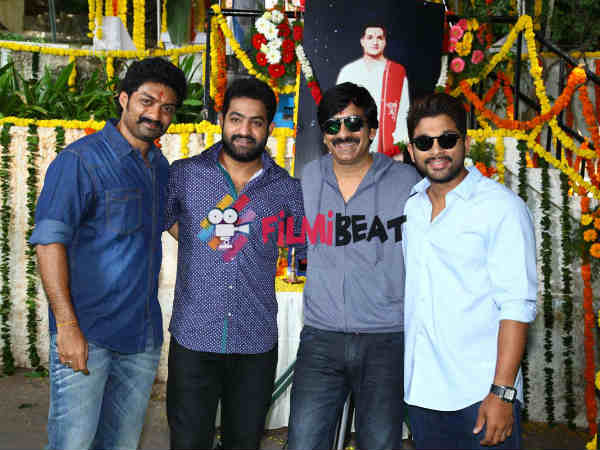 Ravi Teja With Bunny, NTR
