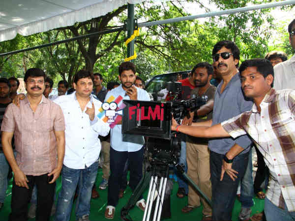 Allu Arjun Directs Kick 2 First Shot