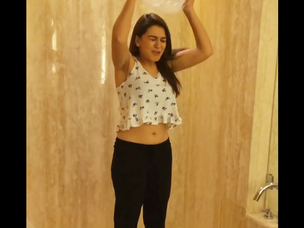 Hansika Motwani Ice Bucket Challenge – Pic 3