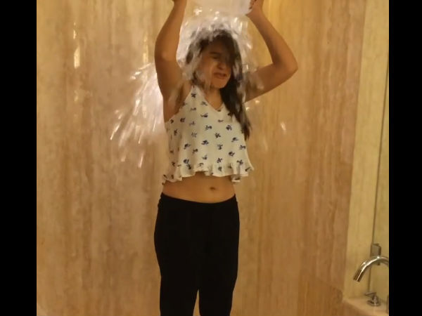 Hansika Motwani Ice Bucket Challenge – Pic 4