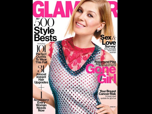 Gillian Flynn Interviews 'Gone Girl' Actress Rosamund Pike Gillian Flynn Interviews 'Gone Girl' Actress Rosamund Pike