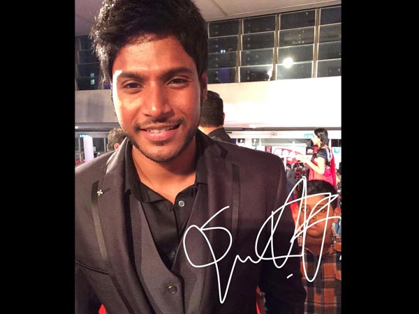 Sundeep Kishan At SIIMA 2014