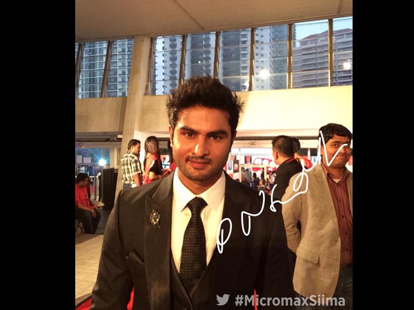 Sudheer Babu At SIIMA 2014