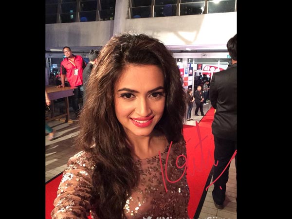 Kriti Kharbanda At SIIMA 2014