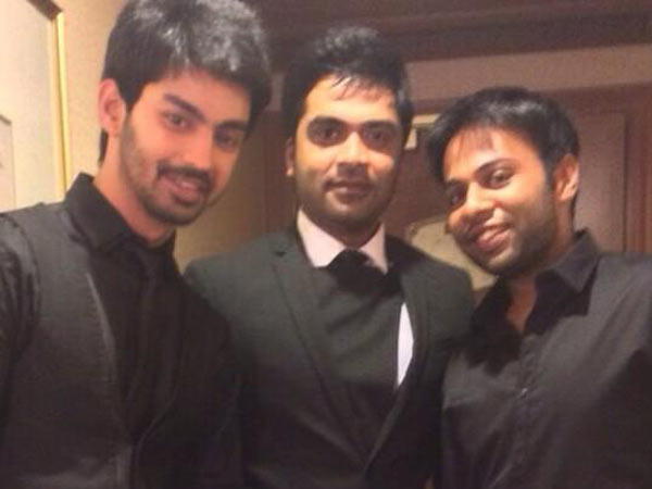Mahat & Simbu At SIIMA 2014