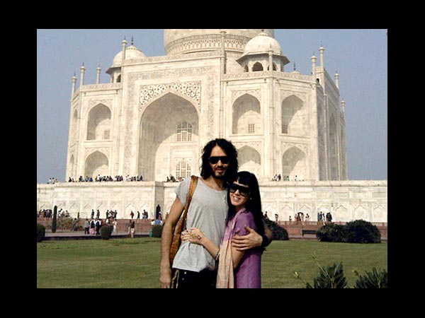 Katy Perry and Russel Brand