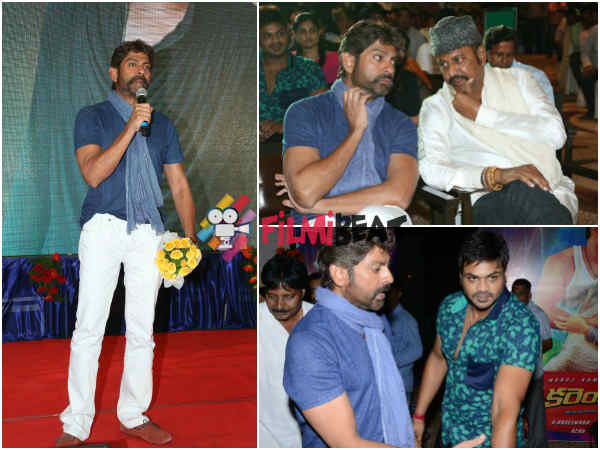 Jagapthi Babu At Current Theega Music Launch