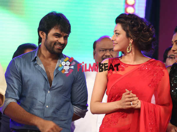 Sai-Kajal Bonding At GAV Music Release